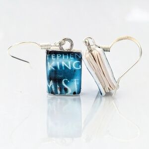 Stephen King's The Mist Mini Book Earrings